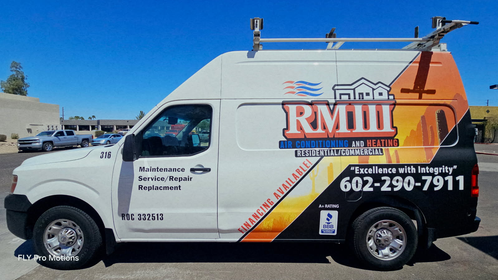 RM III AC & Heating service van — Phoenix, AZ